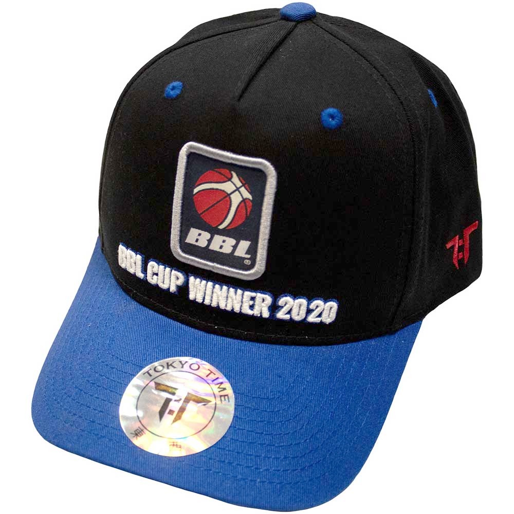 Tokyo Time - British Basketball League Cup Winner 2020 Snapback Pet - Zwart/Blauw